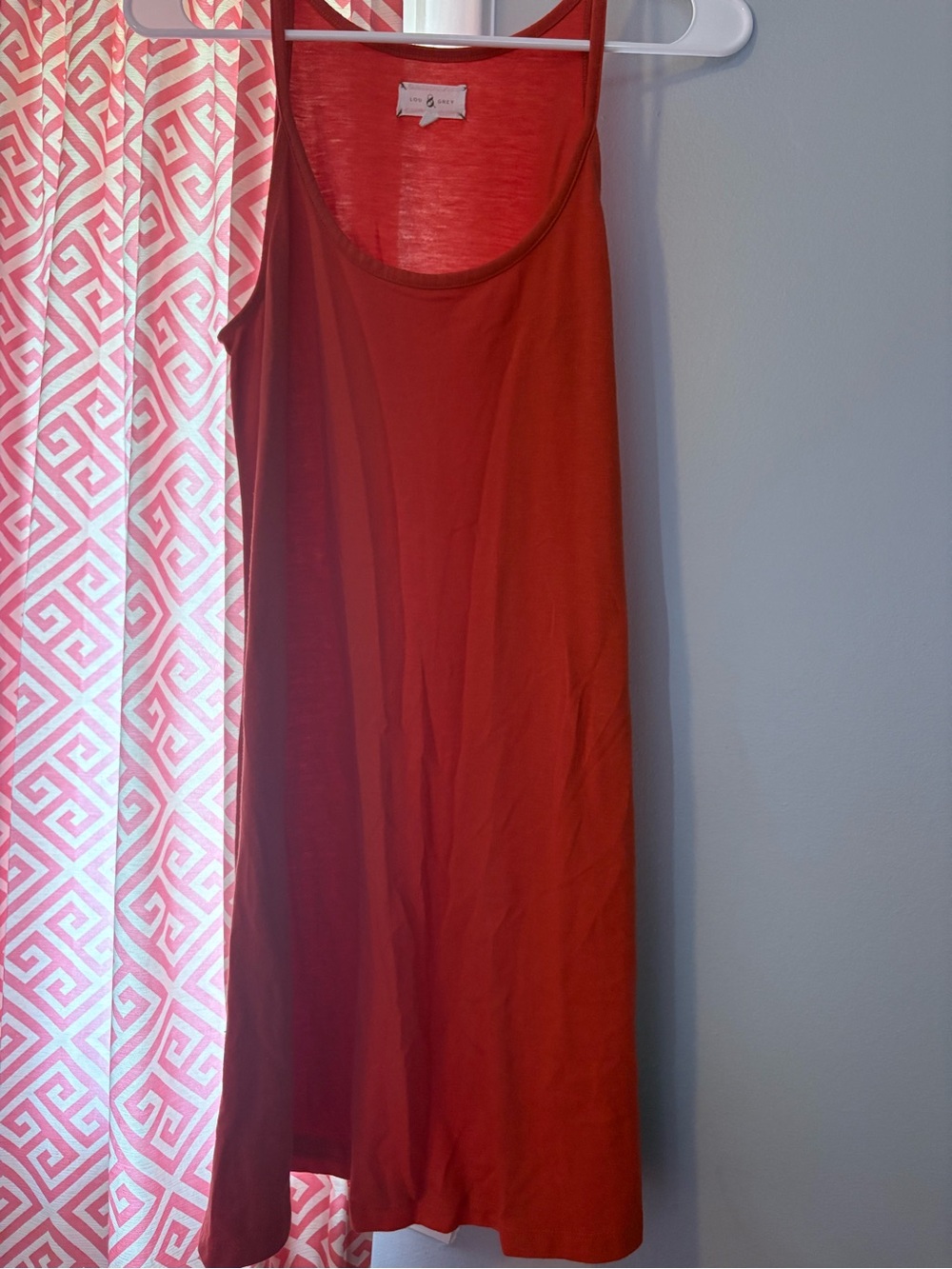 Lou & Grey Red Sleeveless Mini Slip Dress